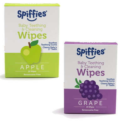 Spiffies Xylitol Tooth Wipes