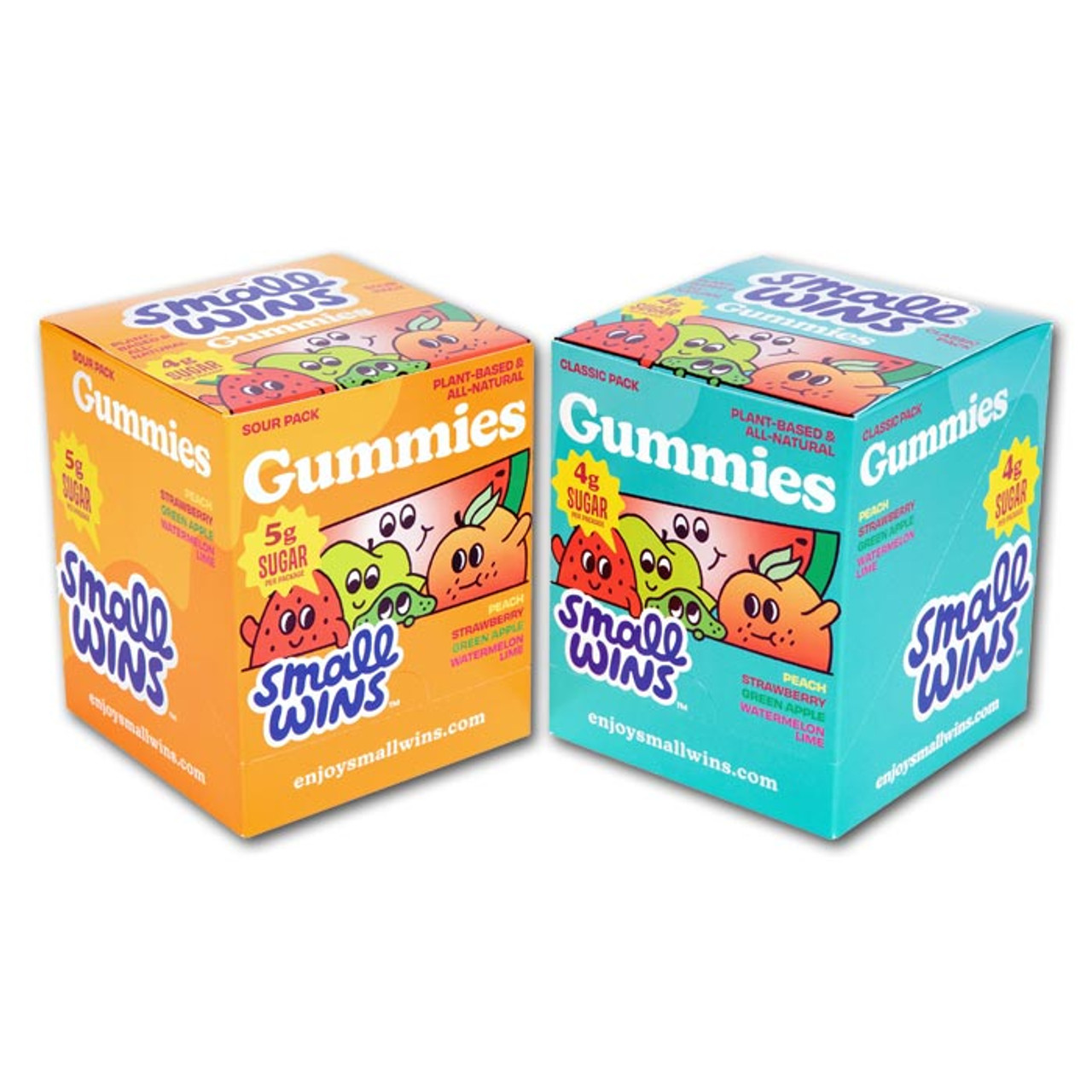 Small Wins Gummies in Classic and Sout